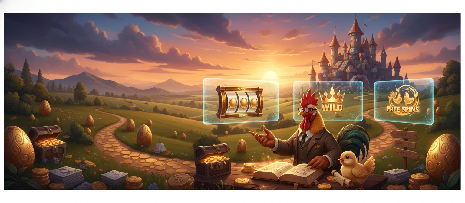 Interfața jocului Chicken Road cu pui pe șosea aglomerată